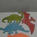Dinosaur Wall Decors Wooden Boys Dinosaur Nursery Playroom Baby Shower Wall Art Farmhouse Bathroom Room Decoration for Kids(Vivid,14.17 x 8.27 Inches)