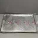 New Star Foodservice Commercial-Grade 18-Gauge Aluminum Sheet Pan/Bun Pan (18 L x26 W x1 H (Full Size) Measure Oven), Aluminum 