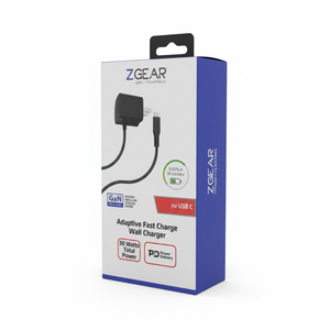 ZGEAR Adaptive Fast Charge Wall Charger 30 Watts