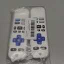 (Pack of 2) Remote Control Only for TCL Onn Hisense Sharp Philips Westinghouse Insignia Element TLC Roku Smart TV Ruko Ruku Roko Remotes Replacement (White)