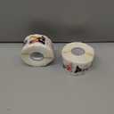 Hooqict 2 Rolls of Dog Stickers Cute Dog Sticker Rolls for Kids Funny Animal Puppy Party Favor Decal for Water Bottles Envelopes Scrapbook Students Classroom Rewards (1200Pcs, 16 Designs)