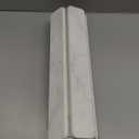 CHROME CLUB Stone Drying Mat for Kitchen Counter  Collapsible Diatomaceous Earth Dish Drying Stone  Fast Absorbent Stone Dish Drying Mat for Dishes and Pots (White Marble)