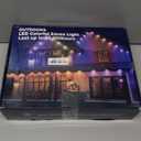 IVRICH 500FT Permanent Outdoor Lights, Smart RGB Eave Light with Color Changing, APP/Remote Control, IP67 Waterproof, Music Sync, Timer Function, for Christmas, Party, Holiday Decor