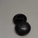 Boat Cover Support Mushroom Cap 70mm/2.75 Inches, Anti-Burst Front or End Cap for Camping and Backpack Tent, Puncture Proof for Tarp (2 Packs, Black)