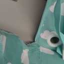 Maliton Hanging Diaper Organizer - Diaper Stacker for Changing Table, Crib, Playard or Wall & Nursery Organization Baby Shower Gifts for Newborn (Blue Cloud)