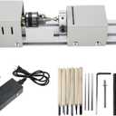 Yaetek Mini Lathe Beads Polisher Machine Metal DIY Woodworking Craft Rotary Tool