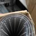 Office Chair Mat for Low Pile Carpet with Lip, 45" x 53" Clear Plastic Floor Protector, Heavy Duty Desk Chair Mat for Rolling Chairs, Smooth Glide Computer Mat for Home Office