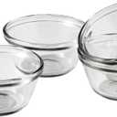 Anchor Hocking 6-Ounce Glass Custard Cups, Set of 4