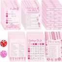 Vertintong Galentine Party Games Set 6 Card Games for 12 Guests Galentine's Day Activities Fun Galentine's Day Game Idea Valentines Gifts for Women Bachelorette Party Favors