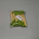 120pcs Green Monstera Leaf Cocktail Picks, 4.7inch Hawaii Monstera Bamboo Toothpicks for Summer Hawaiian Party Food Drinks Fruits Appetizer Cupcake Decoration