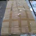 Children's Table and Chair Set Suitable for Boys and Girls Age 2-12 Height Adjustable Table top Can be Painted with 6 Seats Suitable for Family Learning Daily use (Wood Color)