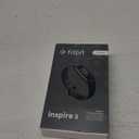 Fitbit Inspire 3 Health &-Fitness-Tracker with Stress Management, Workout Intensity, Sleep Tracking, 24/7 Heart Rate and more, Midnight Zen/Black One Size (S & L Bands Included)