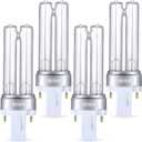 4 Pack Replacement Bulb, 5W UV-C Bulb Compatible with Germ Guardian LB4000 AC4300BPTCA, AC4825, AC4850, AC4850PT, AC4900, AC4900CA, AC5300B, AC5350B, AC5350W Air Purifier