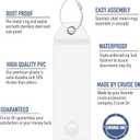 Cruise On Celebrity Cruise Luggage Tag Holder (4 Pack)  Fits All Celebrity Ships & Tags, Clear Travel Essentials for 2026-2027, Durable Waterproof Cruise Ship Accessories