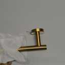 Brushed Gold Towel Bar 24 Inch (Total Length 26-Inch), Thicken Towel Rack for Bathroom Wall, SUS304 Stainless Steel Towel Rod, Modern Home Decor