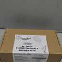 HammerHead Showers Solid Metal 3-Spray Handheld Shower Head with Long Hose and Holder - CHROME - 2.5 GPM High Pressure Shower Head with Handheld Sprayer - WIDE, MASSAGE, and MIST Sprays