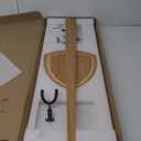 Guitar Stand, Acoustic Guitar Stand, Red Oak Wooden Guitar Stand, Floor Guitar Stand for Acoustic Guitar, Mandolin, Wood Guitar Stand for Home, Living Room Decoration, Guitar Gifts for Men