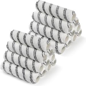 Paint Roller, 20 Pack Microfiber Paint Roller Covers 9 Inch, Large 9 Inch Paint Rollers for Painting Walls, Covers for Paint Roller Kit