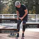 FLYTEX Knee Compression Sleeves Pain & Injury Relief for Knees Osteoarthritis, Meniscus Tear, Cruciate Ligament, IT Band Syndrome Ideal for Running, Hiking, Cycling, Fitness, Basketball