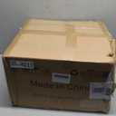 Solid Wood Rotating Bookshelf on Wheels, 6 Tier, Round Revolving Bookcase, 360 Spinning Book Shelf Tower for Kids, Narrow Rolling Bookshelves for Small Space, Corner, Bedroom, Office, Walnut