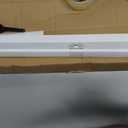 LazBlinds No Drill Cordless Cellular Shades, 24" W × 36" H, Silver White