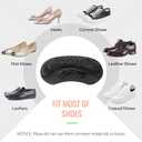 4 x 4D Cloud Heel Pads for Shoes Too Big, Ultra Comfort Heel Grips Inserts for Women Men, Heel Cushion Liners for Loose Shoes, Heel Protectors for Blister Prevention, Pain Relief (Multicolor, 4 Pairs)