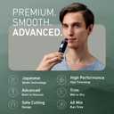 Panasonic Ear and Nose Hair Trimmer for Men with Vacuum Cleaning System, Powerful Motor and Dual-Edge Blades for Smoother Cutting, Wet/Dry ER-GN70-K (Black)