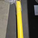 Kojem 42 inch Steel Safety Bollard Parking Barrier Post Safety Bollard Universal for Outdoor Sidewalks Entrances Parking Lots Powder Coat Pipe Steel Bolts Yellow 42" x 5" (1Pc)