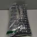 Lahome Moroccan Black Washable Runner 2x5 Non-Slip Lightweight Laundry Room Rug Throw Soft Long Bathroom Rug, Geometric Print Carpet Runners for Kitchen Hallway (Black, 2'x5'')