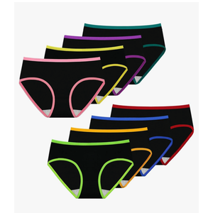 Girls Underwear Cotton Panties for Teens Girl Kids Briefs Pack of 8 12-14 Years XL