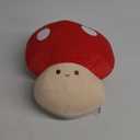 Plush Mushroom Pillow, 12 Inch Cute Stuffed Mushroom, Plush Toy Room Decor Gift for Kids and Adults