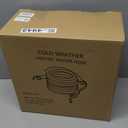 75FT Heated RV Water Hose - Freeze Protection Down to -45F, Heavy-Duty PVC & Brass Fittings, 1/2" ID Lead-Free Hose for Camping/Poultry Farms Auto Accessory