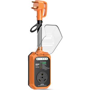 EyGde RV Surge Protector 30 Amp Waterproof, RV Circuit Analyzer with Full Electrical Protection, Power Plug Adapter Protectors for 30amp Camper Travel Trailer Accessories