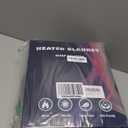 MAXEVE Heated Electric Blanket, 50"x60" Faux Fur Fast Heating Throw Blankets with 8 Heating Levels & 8 Hours Auto Off with Over-Heat Protection & ETL Certified, Plaid Red