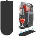 2 x Sliding Pad for Ninja SLUSHi Machine FS301, Anti Slip Base Sliding Mat for Fast Moving, with Hanging Strap, Accessories Fit for Ninja Slushie Machine, Black