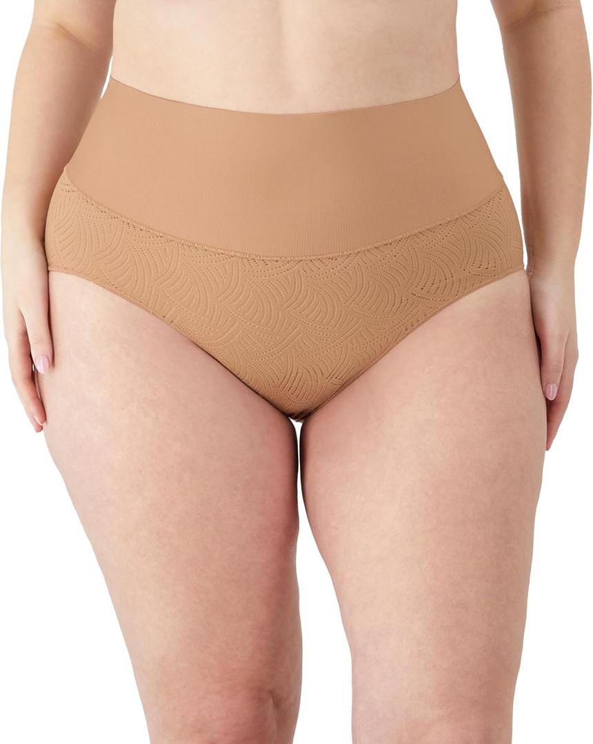 Maidenform Women's, Firm Control Shapewear, Smoothing Panty, Tame Your Tummy Toning Brief Underwear (Beige, XXL)