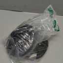 2Pcs Replacement Trash can Wheels Heavy-Duty Rubber Wheels for Easy Mobility Swivel Casters with Double Brake for Indoor and Outdoor Use