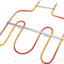 MEE62306405 Oven Stove Bake Heating Element Compatible with LG FC457HFB FC457HFD FC457HFW, MEE62306405 Range Bake Element 240V 3400W Replace MEE62306401 AP6837264 4929206 PS12716127 PS6883933 2674422