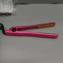 CHI Tourmaline Ceramic Flat Iron Hair Straightener 1", Professional Hair Styling Tool for Silky Smooth Hair, Frizz Control & Curling, Pure Pink 1" Plates