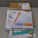 MaxGear Wall Mount Sign Holder 8.5 x 11 Inch, Clear Plastic Picture Frames with Mounting Screws, Door Sign Holders and Document Display Frame for Home, Office, Store, Landscape, 12 Pack