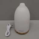 URPOWER Essential Oil Diffuser with 7 LED Color Changing Lights, Timer & Auto-Off - Ultrasonic Aromatherapy Fragrant Oil Humidifier Vaporizer Scent Diffusers for Home, Bedroom, Office, Yoga (Smooth White)