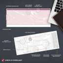 DocuGard Standard Burgundy Marble Top High Security Check Paper - Laser/Inkjet Printer Compatible - 11 Security Features - 500 Blank Business Checks (04503)