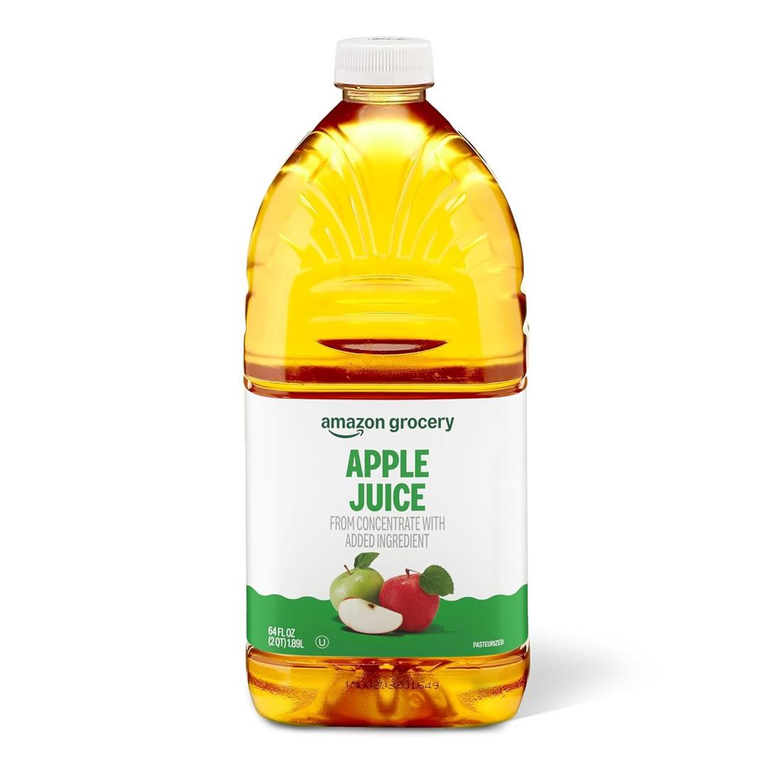 Amazon Grocery, Apple Juice, 64 Fl Oz (EXP 06/05/26)