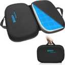 Sojoy iGelComfort 3 in 1 Foldable Gel Seat Cushion Featured with Memory Foam (A Must-Have Travel Cushion! Smart, Easy Travel Cushion) (Size: 18.5 x 15" x 2")