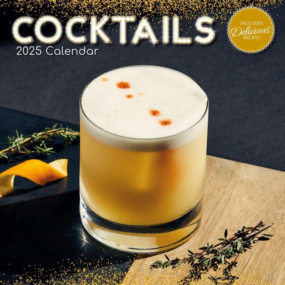 Cocktails 2025 - 16 Month Calendar: Original The Gifted Stationery Co. Ltd [Multilingual] [Calendar] (Wall Calendar)