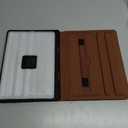 DTTO for iPad A16 Case, iPad 11th / 10th Generation Case (2025/2022), 360 Degree Rotating Premium Leather Folio Stand Cover with Pencil Holder, Brown
