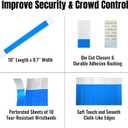 500 WristCo 5 Color Variety Pack Paper Plastic Wristbands for Events - Premium Water-Proof Tear Resistant Paper Bracelets ID Wrist Bands for Concerts Festivals Admission Party Identification