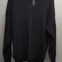 BERESIA Women's V Neck Oversized Sweaters for Women Off Shoulder Loose Knit Jumper Pullover Tops, S