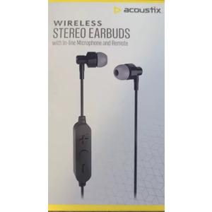 Acoustix Stereo Earbuds + iLive Clear Open Earbuds