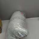 Clara Clark Reading Pillow for Bed Adult  Back Pillow for Sitting in Bed, Standard Plush Bed Pillows for Sitting Up in Bed, Shredded Foam Bed Chair Pillow with Arms and Pockets, Teal Bed Rest Pillow